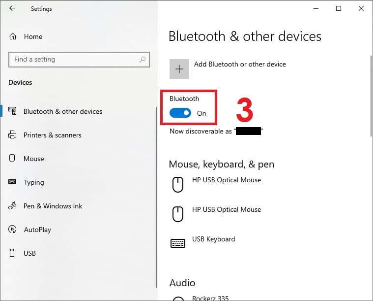 How to turn off Bluetooth Off Windows 10 using Setting