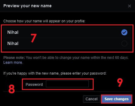 How to Change Your Name on Facebook on Desktop