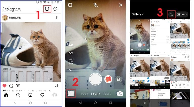 How to Post Multiple Photos on Instagram Post on Desktop​, Android and iPhone