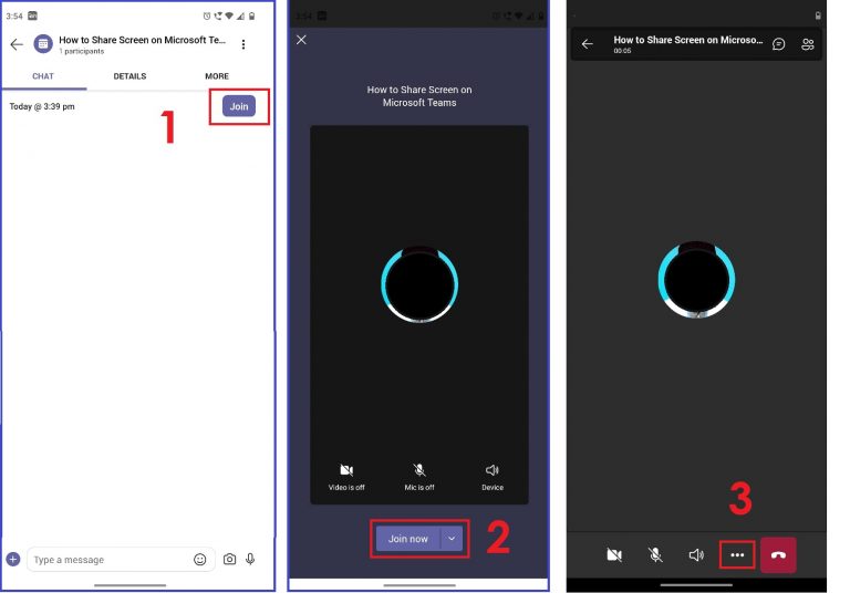 How to Share Screen on Microsoft Teams on Desktop Android and iPhone